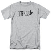 Harry Potter Muggle Men's 18/1 Cotton Short-Sleeve T-Shirt